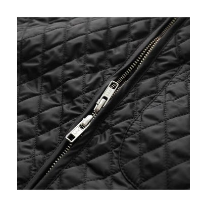 LAVENHAM 中綿ジャケット HIGH NECK RIB JACKET LV14120 （F44/SABLE-BLACK/ブラック）｜詳細画像
