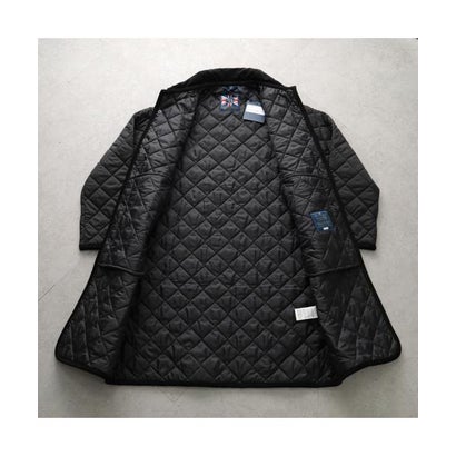 LAVENHAM 中綿コート CHANTRY WOMENS LV13100 （F44/SABLE-BLACK/ブラック）｜詳細画像
