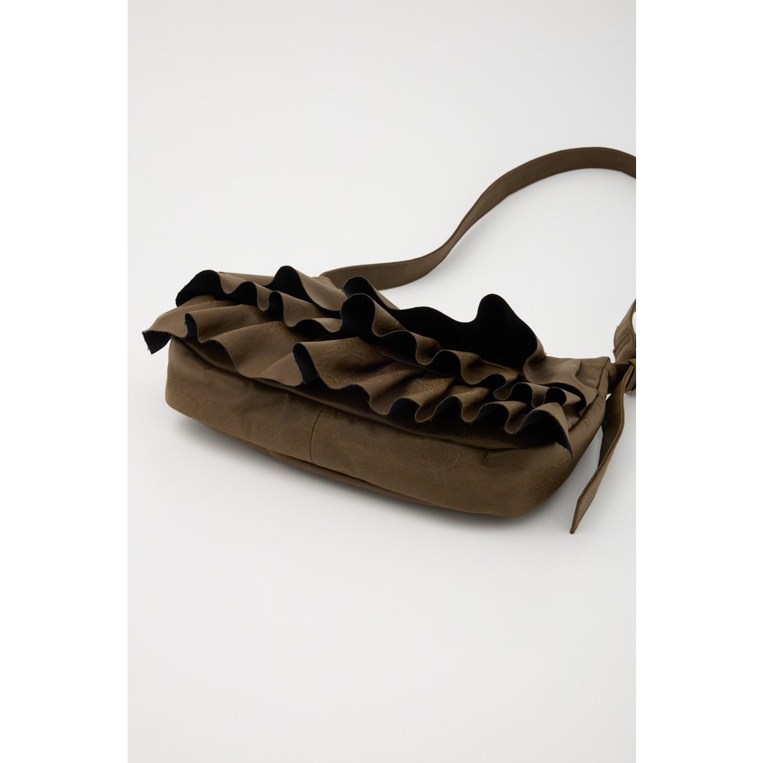 LAGUA GEM FRILL ショルダーバッグ BRN -ファッション通販 FASHION WALKER