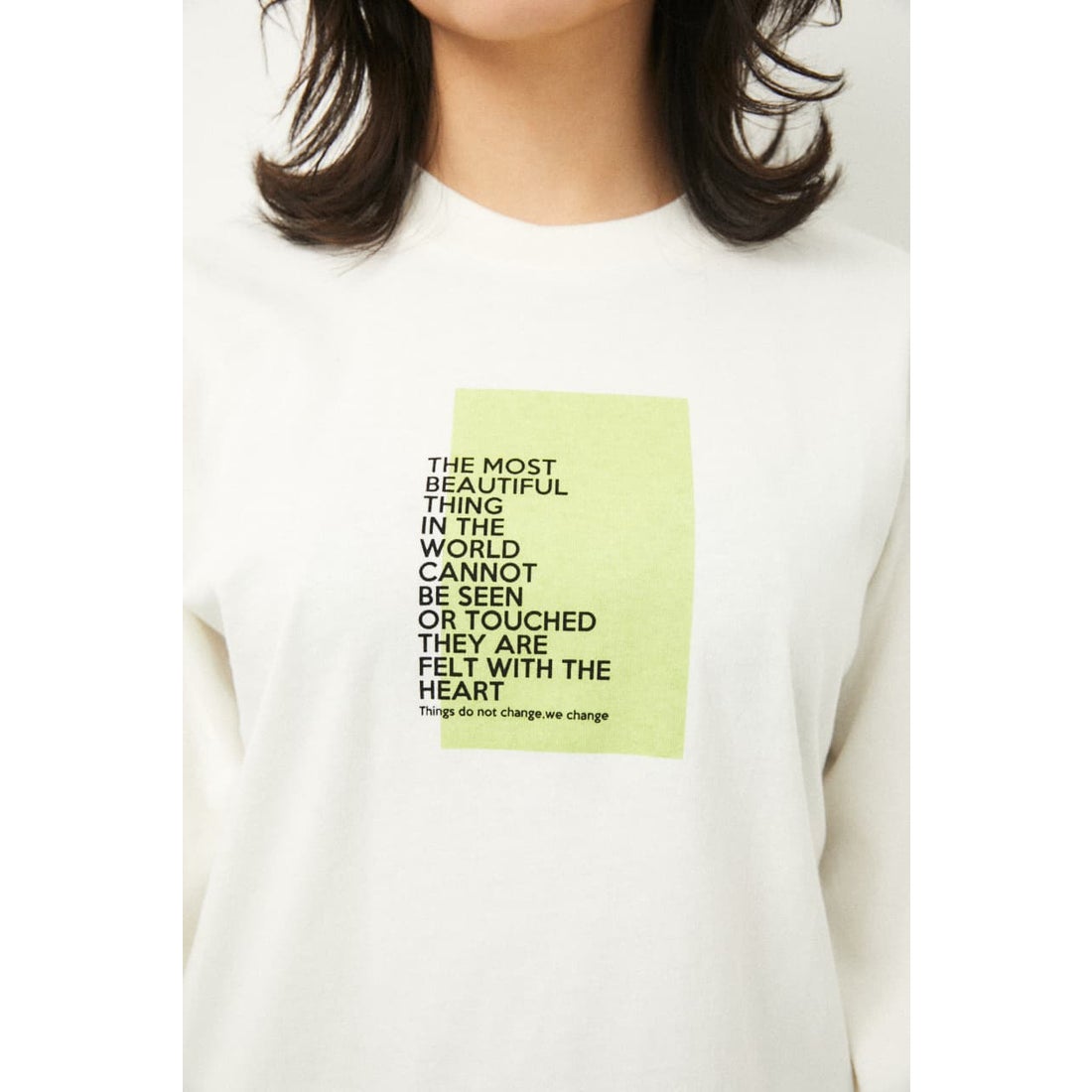 LAGUA GEM BOX PRINT LONG T／SH BLK -ファッション通販 FASHION WALKER