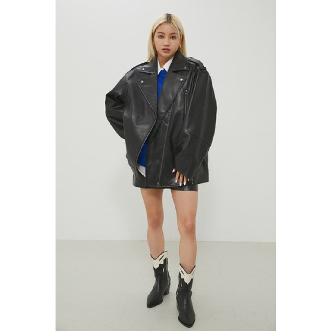 LAGUA GEM OVER RIDERS JK BLK -ファッション通販 FASHION WALKER