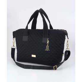 未使用に近い　LANVIN SPORTのキルティングボストンバッグ ランバン スポール LANVIN SPORT キルティングデザインボストンバッグ