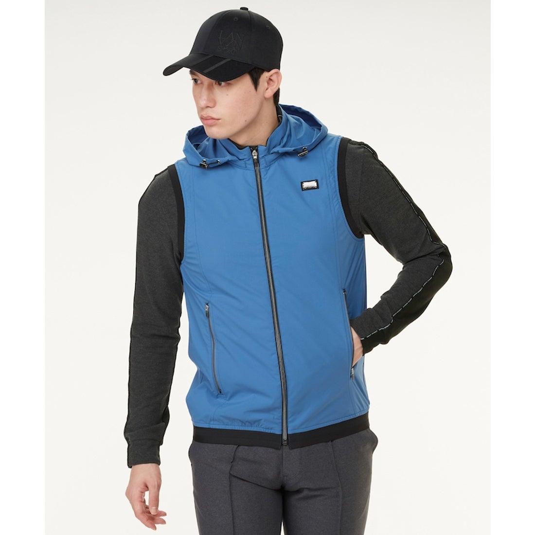 LANVIN SPORT アウターベスト【はっ水】【アウトレット】 -デサント
