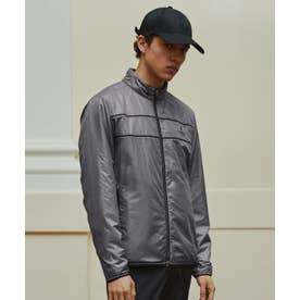 ランバンスポール　シルバー　キルティングジャケット　L ランバン スポール LANVIN SPORT スマートパディングブルゾン