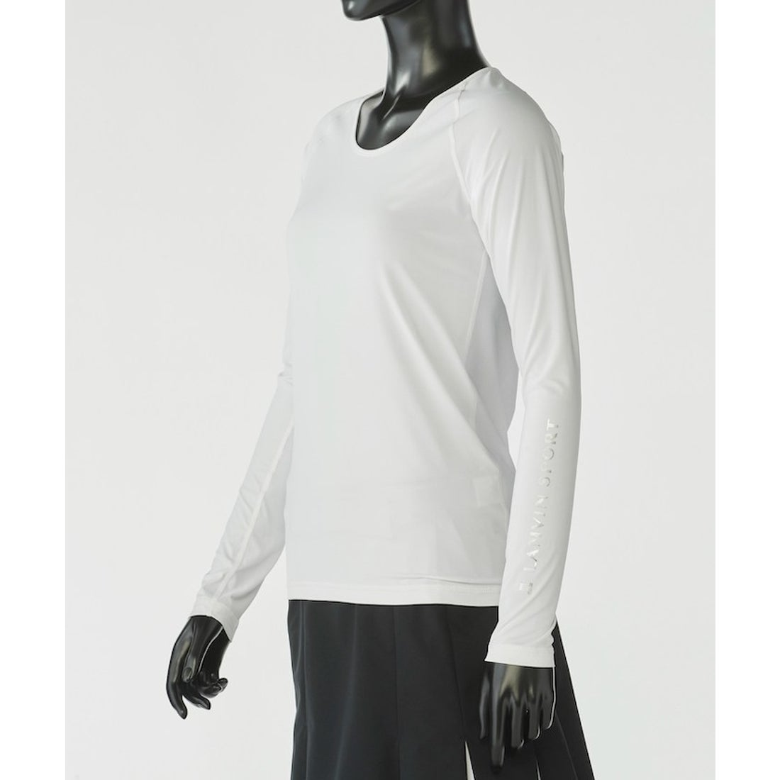 LANVIN SPORT 長袖クルーネックアンダーシャツ【ECO/サンスクリーン