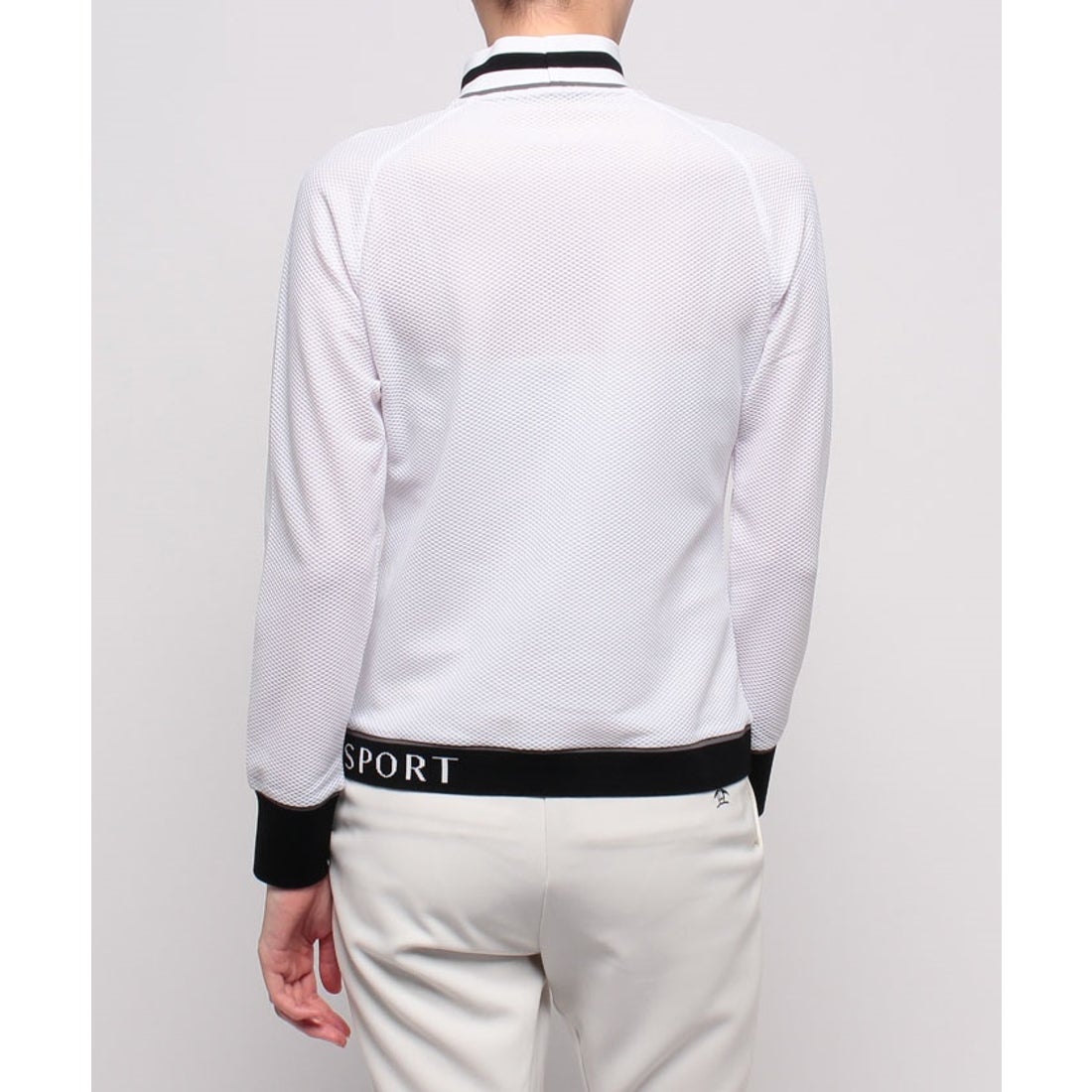 LANVIN SPORT モックネック長袖シャツ【アウトレット】 -デサント
