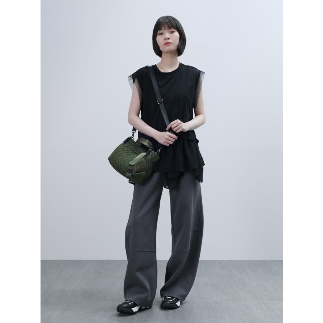 ラシュッド LASUD 【オンライン限定】インポーチ付き2WAYメッシュ 