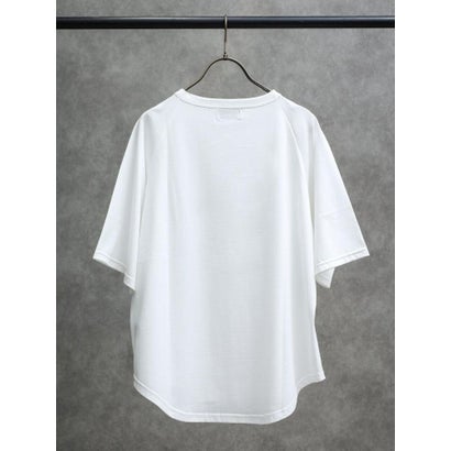マットシルバー箔ロゴ星TEE （ホワイト）｜詳細画像