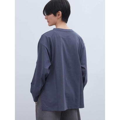 スリットスリーブロゴロンT （ブルー）｜詳細画像