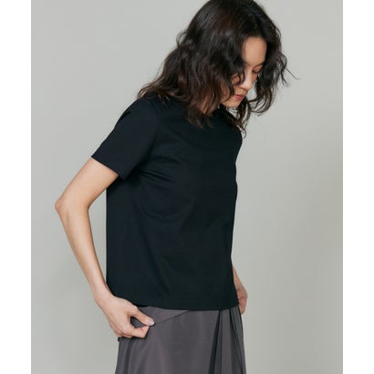 ラヴェイユ バイ スーペリアクローゼット la veille by SUPERIOR CLOSET 《大きいサイズ》シンプルTシャツ （ダークブラウン4）｜詳細画像