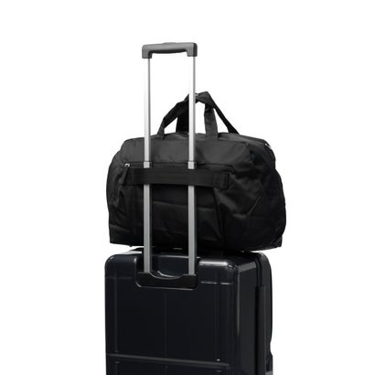 ボストンバッグ レディース 小さめ 旅行 バッグ 軽い 軽量 大人 撥水 連結 きれいめ ブランド 20L 1泊 2泊 コンパクト おしゃれ 2WAY ショルダー キャリーオン 6W09 20276 （モーヴピンク）｜詳細画像