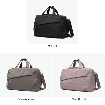 ボストンバッグ レディース 小さめ 旅行 バッグ 軽い 軽量 大人 撥水 連結 きれいめ ブランド 20L 1泊 2泊 コンパクト おしゃれ 2WAY ショルダー キャリーオン 6W09 20276 （モーヴピンク）｜詳細画像