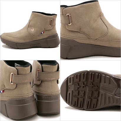 ルコックスポルティフ le coq sportif LCS LOIRE BOOTS SI BGPK ベージュ/ピンク [LU6FBT79LZ] （ベージュ/ピンク）｜詳細画像