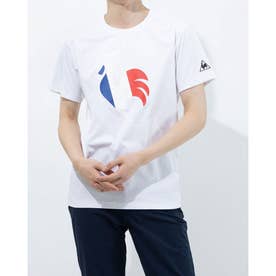 メンズ 半袖Tシャツ ハンソデシヤツ QMMRJA02 （ホワイト）
