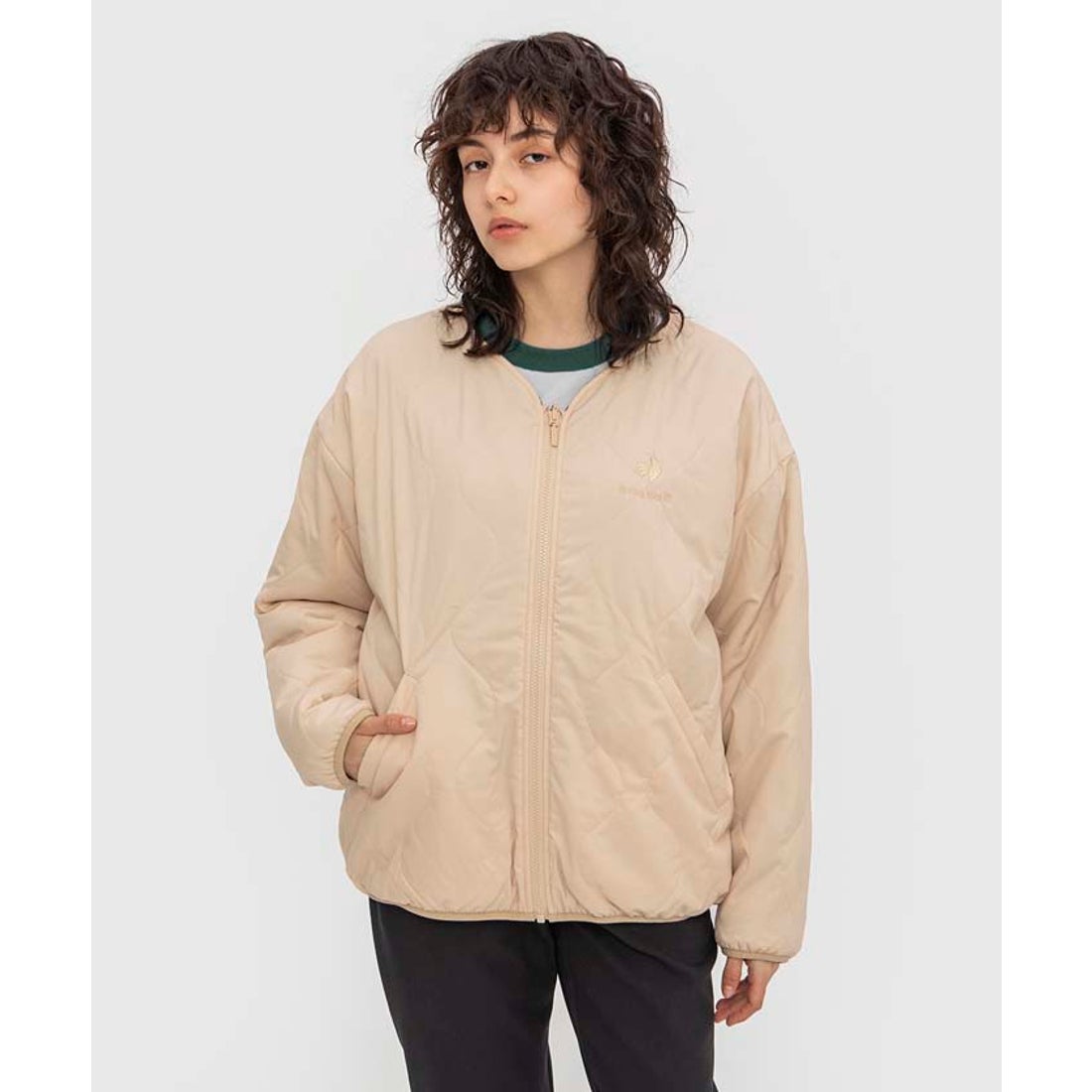 le coq sportif リバーシブルフリースジャケット【アウトレット 