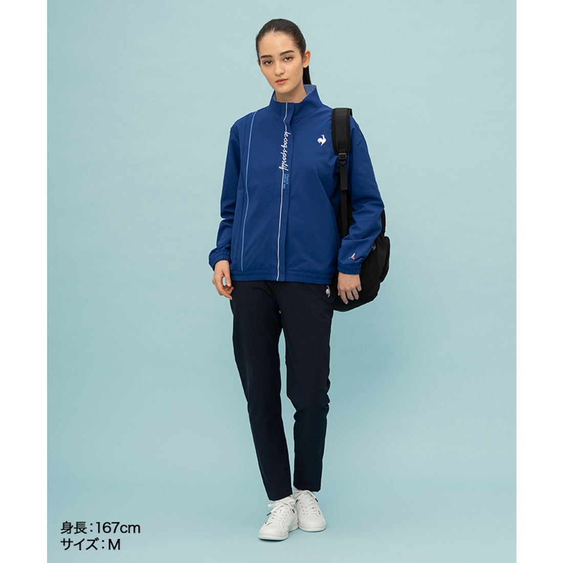 le coq sportif 【肌面ドライ】クロスジャケット -デサントストア