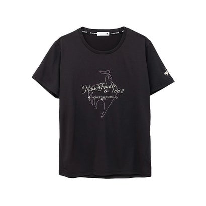 ルコックスポルティフ/レディス/汗染み軽減半袖Tシャツ （BK00）｜詳細画像