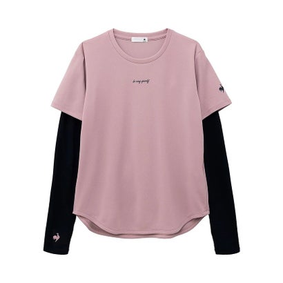ルコックスポルティフ/レディス/アームカバー付き半袖Tシャツ （PK00）｜詳細画像