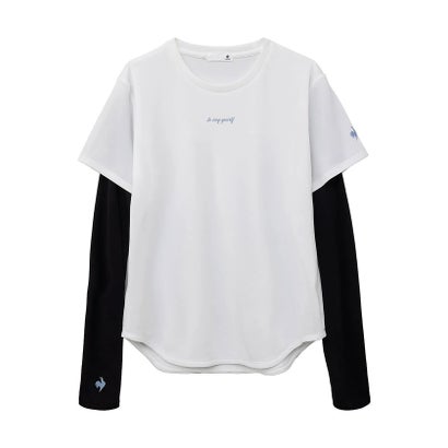 ルコックスポルティフ/レディス/アームカバー付き半袖Tシャツ （WH00）｜詳細画像