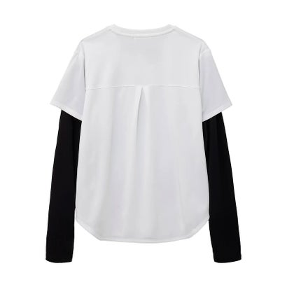 ルコックスポルティフ/レディス/アームカバー付き半袖Tシャツ （WH00）｜詳細画像