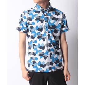 le coq sportif golf カモフラージュ柄半袖シャツ【アウトレット