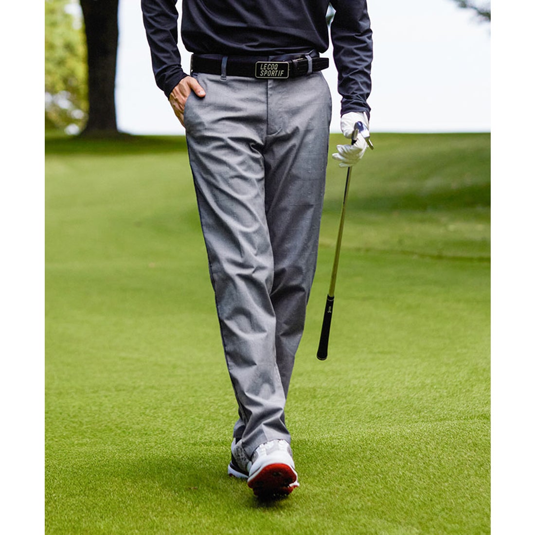 le coq sportif golf 【RIJOUME/リジューム】ジャガードストレッチ