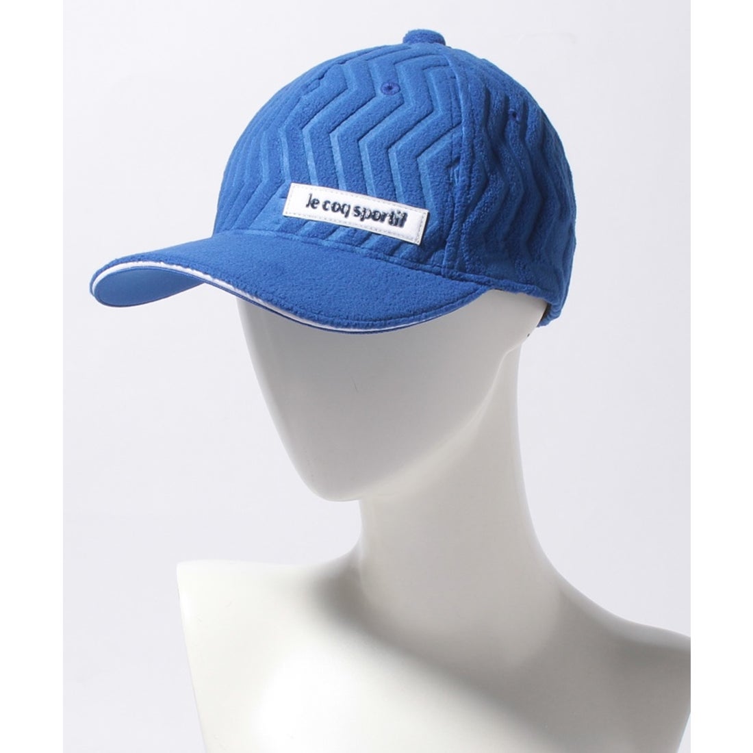 le coq sportif golf フリースエンボス柄キャップ(蓄熱保温/赤外線吸収 