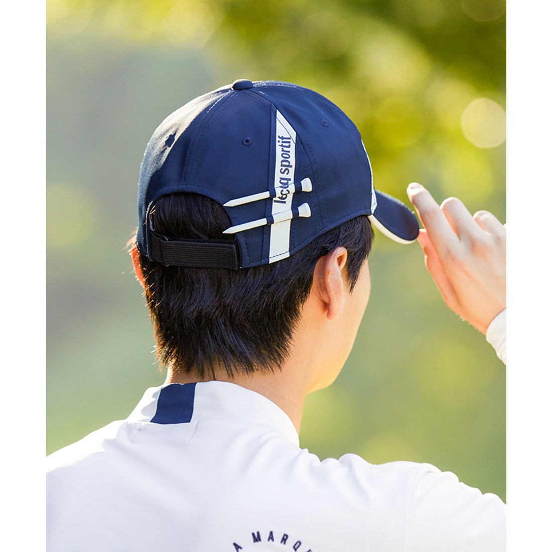 le coq sportif golf はっ水キャップ(はっ水/軽量ソフトタイプの庇芯