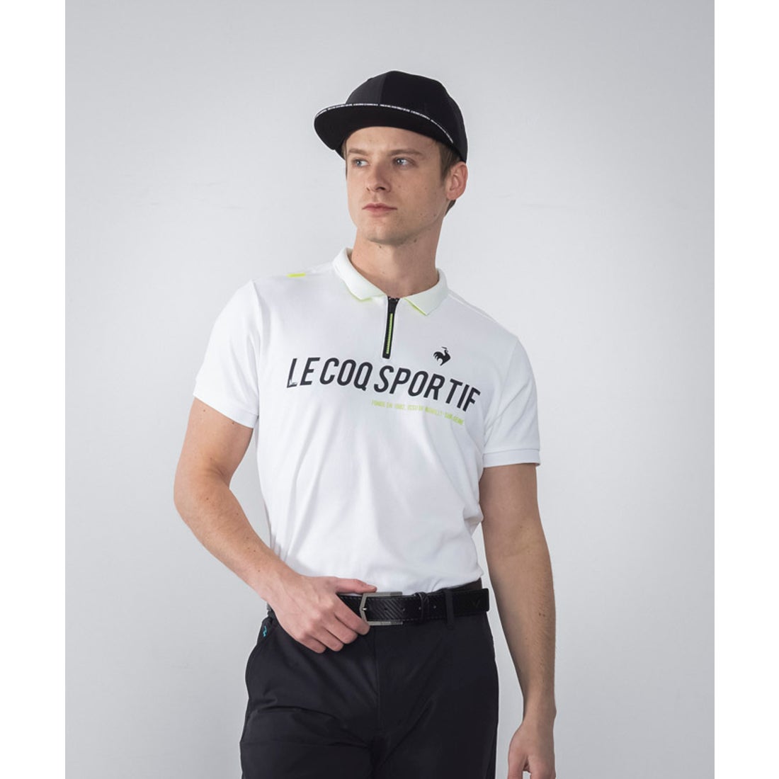 le coq sportif golf 【RIJOUME/リジューム】ハーフジップ半袖