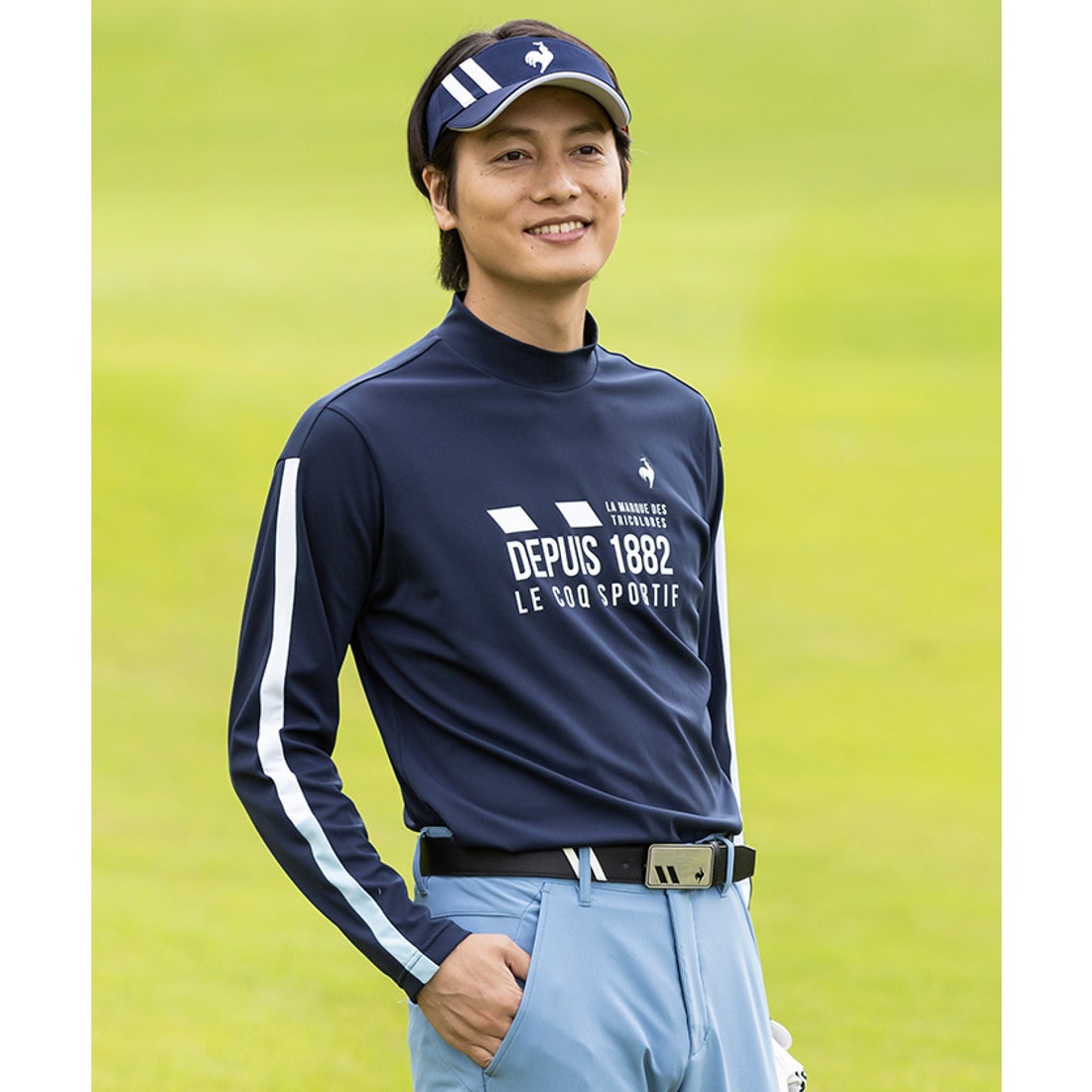 le coq sportif golf 【公式オンライン限定】スムース長袖モックネック