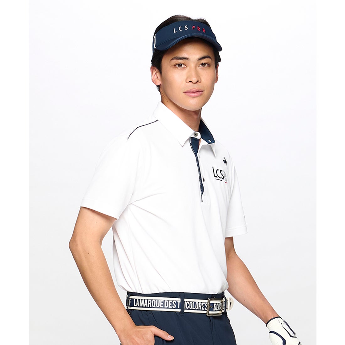le coq sportif golf 【ストレッチフォーサー】ベーシックデザイン半袖