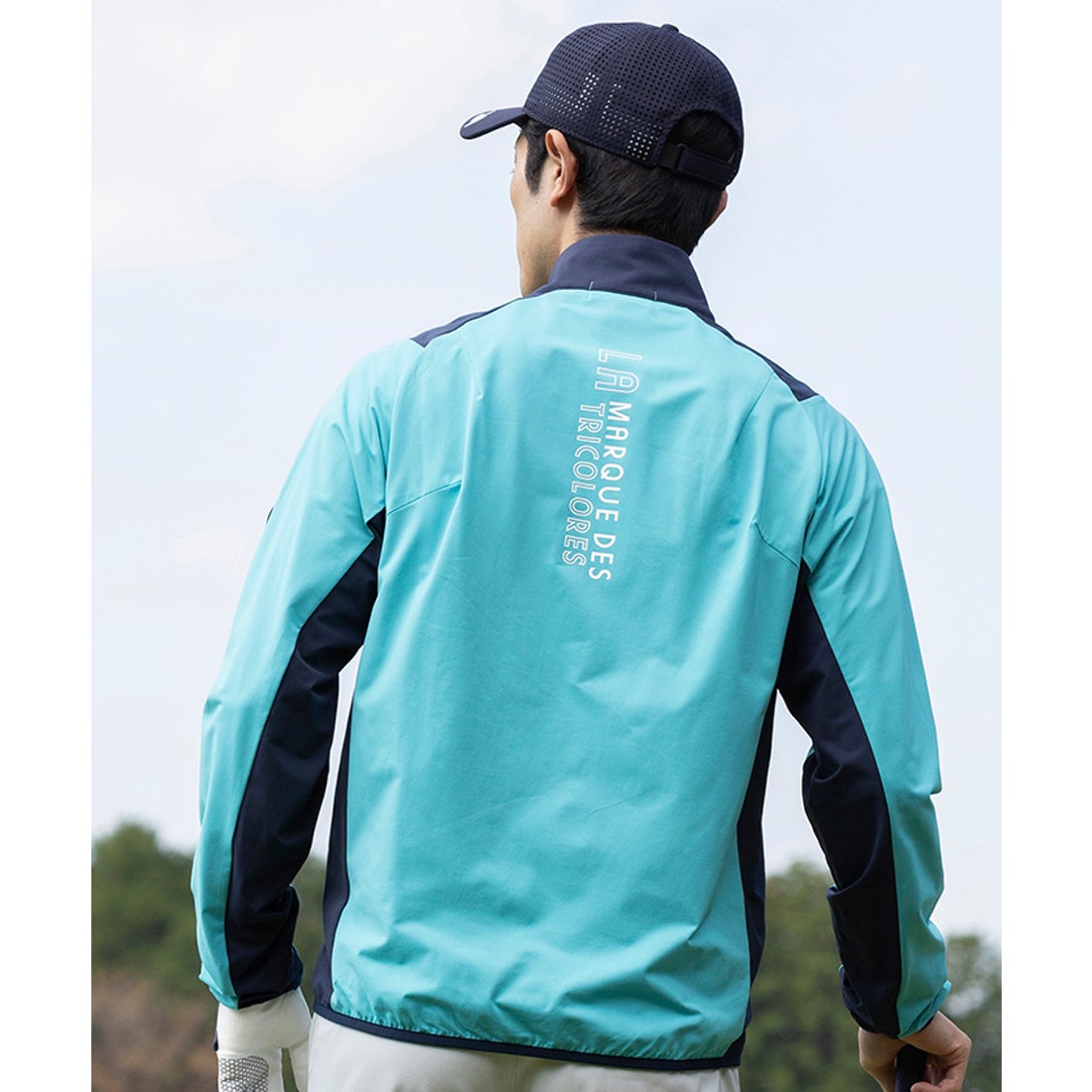 le coq sportif golf 【ストレッチフォーサー】はっ水ニットブルゾン