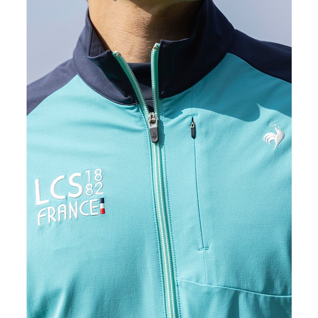 le coq sportif golf 【ストレッチフォーサー】はっ水ニットブルゾン
