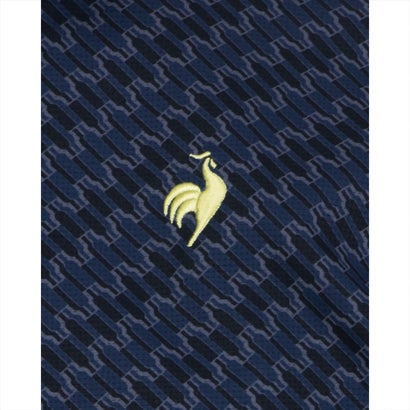 ルコックスポルティフ ゴルフ le coq sportif golf ミニボトル柄フロントオープン半袖シャツ｜詳細画像