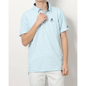 メンズ ゴルフ 半袖シャツ ゴルフ 半袖シャツ QGMTJA25AP （ブルー）