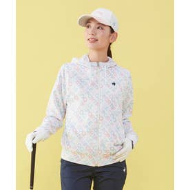 le coq sportif golf ロゴ総柄パーカー (吸汗速乾/ストレッチ/UV CUT