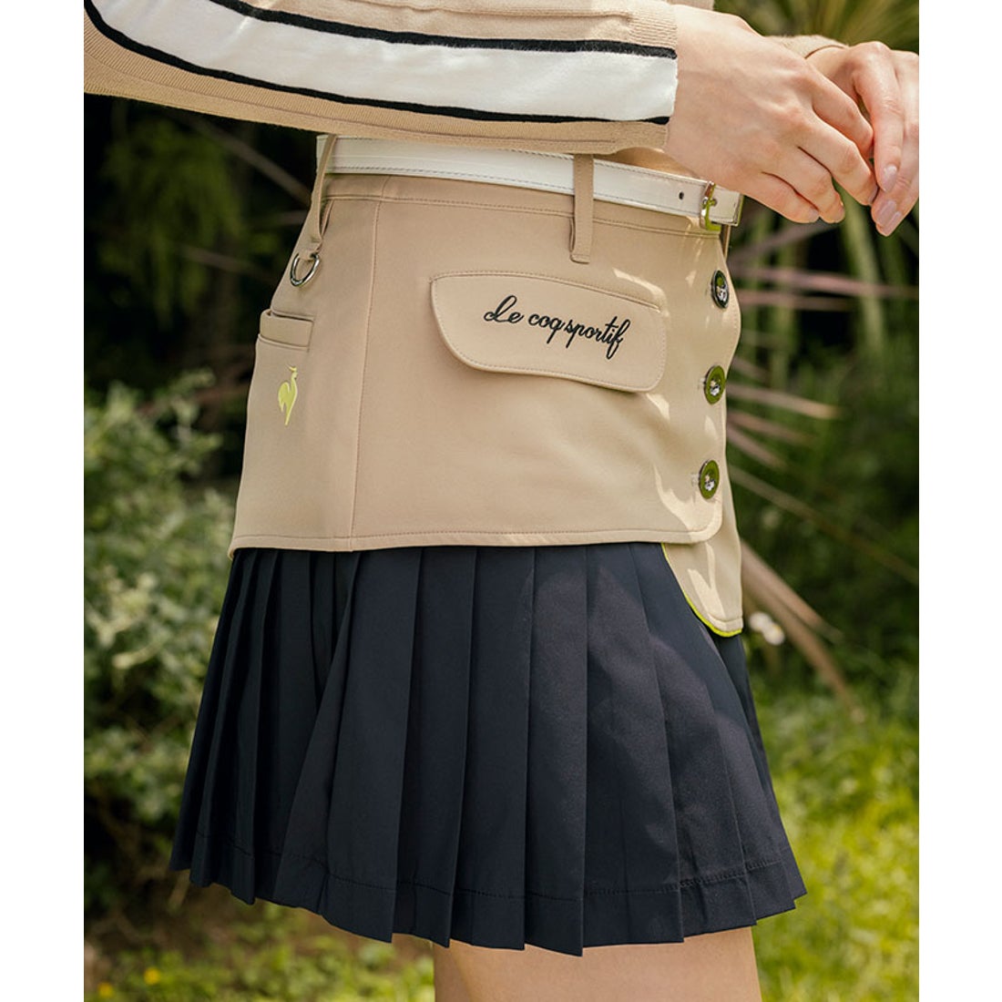 le coq sportif golf 【2023JLPGAツアー菅沼菜々プロ優勝時着用】変形