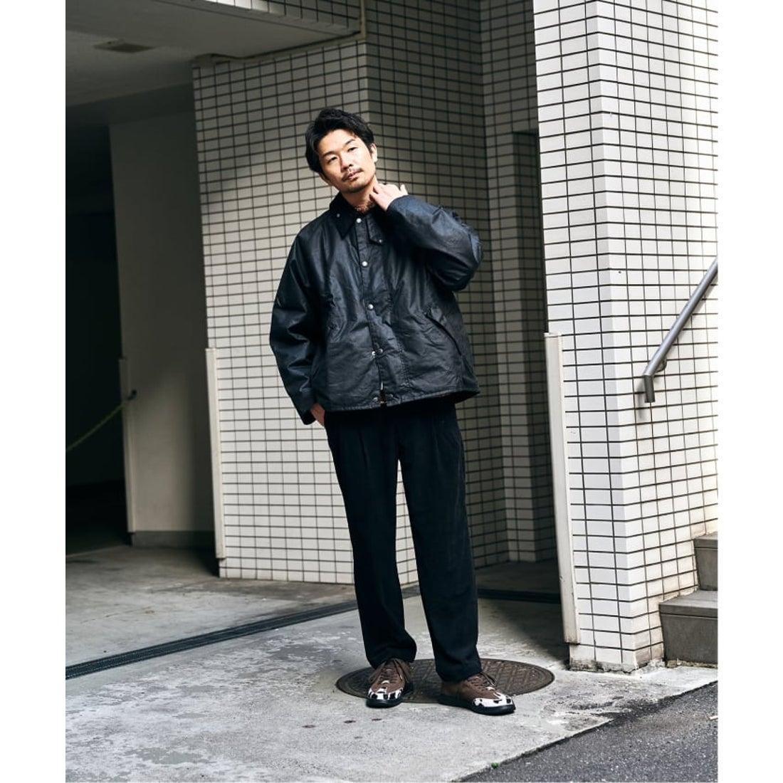 フォーワンセブン エディフィス 417 EDIFICE Barbour / バブアー os 