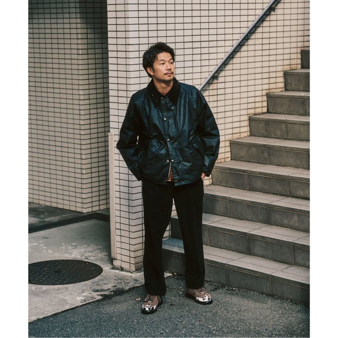 フォーワンセブン エディフィス 417 EDIFICE Barbour / バブアー os 