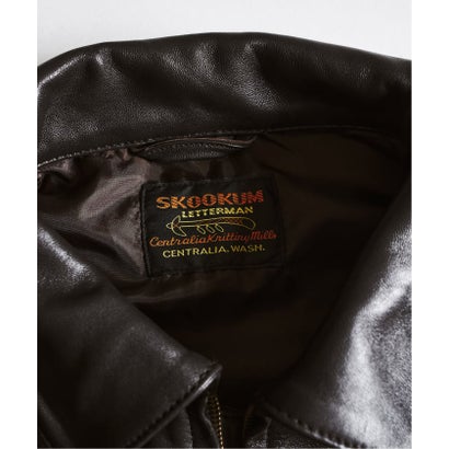 SKOOKUM / スクーカム シープレザーヨークジャケット （ブラック）｜詳細画像