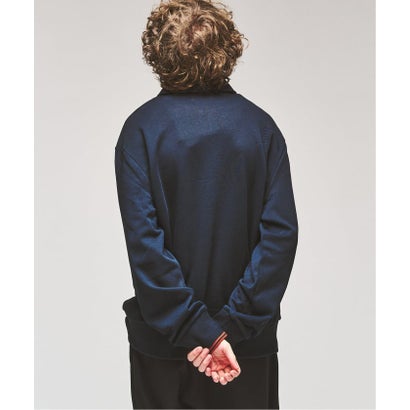 FRED PERRY / フレッドペリー HALF ZIP COLLARED SWEATSHIRT （ボルドー）｜詳細画像
