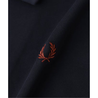 FRED PERRY / フレッドペリー HALF ZIP COLLARED SWEATSHIRT （ボルドー）｜詳細画像