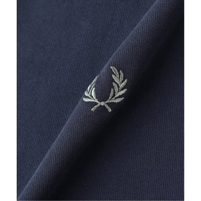 FRED PERRY / フレッドペリー TIPPED CREWNECK SWEATSHIRT （カーキ）｜詳細画像