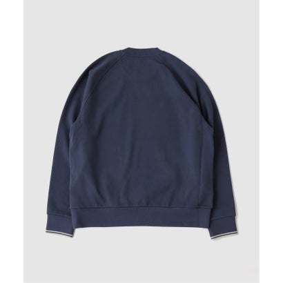 FRED PERRY / フレッドペリー TIPPED CREWNECK SWEATSHIRT （ネイビー）｜詳細画像