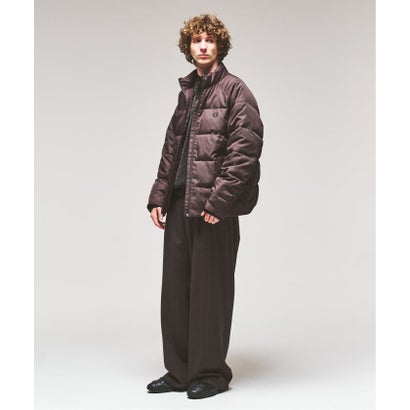 FRED PERRY / フレッドペリー 417別注 ラグランスリーブ パデッドジャケット （カーキ）｜詳細画像