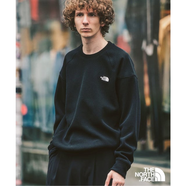 THE NORTH FACE / ザ ノースフェイス Quarterknit Crew （ブラック）