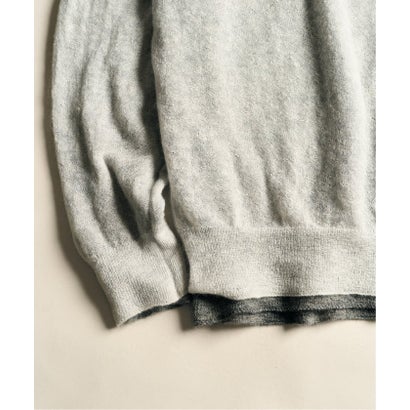 crepuscule / クレプスキュール W/G Mohair Reversible P/O （グレー）｜詳細画像
