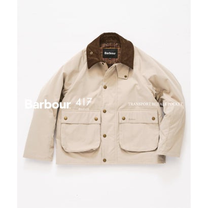 BARBOUR / バブアー 417別注 PADDED TRANSPORT BEDAILE POCKET（ブラック）｜詳細画像