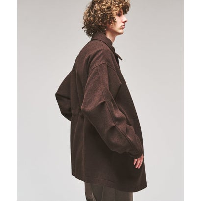 BISHU WOOL MOSSA モッズコート（ブラウン）｜詳細画像