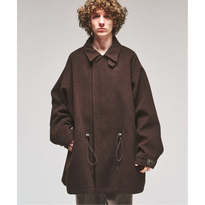 BISHU WOOL MOSSA モッズコート（ブラウン）｜詳細画像